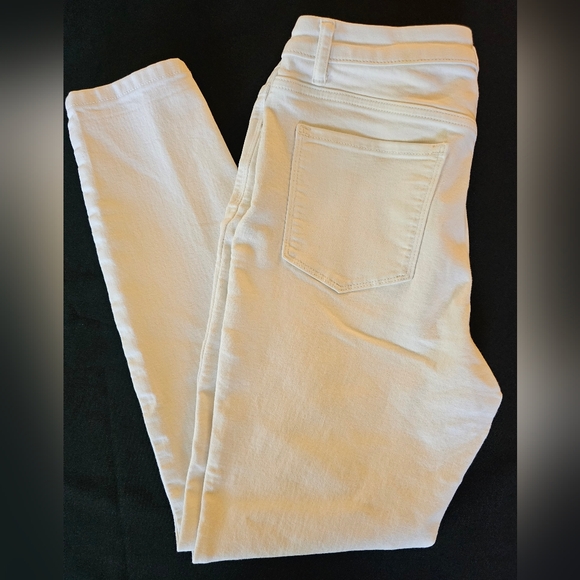 Simply Vera Wang Skinny White Jeans, women's size 8 - Picture 2 of 8